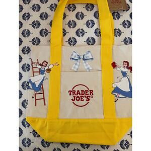 Disney Belle Library Custom Made Trader Joes Mini Tote